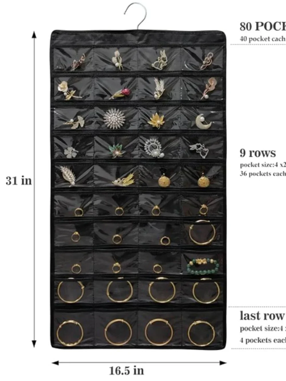 Hanging Jewelry Organizer